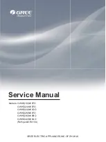 Предварительный просмотр 1 страницы Gree GWHD(28)NK3FO Service Manual