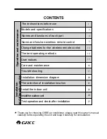 Предварительный просмотр 2 страницы Gree KFR-25x2GW/NaJ31F-K Owner'S Manual