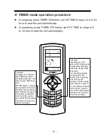 Предварительный просмотр 13 страницы Gree KFR-25x2GW/NaJ31F-K Owner'S Manual