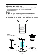 Предварительный просмотр 15 страницы Gree KFR-25x2GW/NaJ31F-K Owner'S Manual