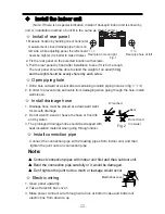 Предварительный просмотр 24 страницы Gree KFR-25x2GW/NaJ31F-K Owner'S Manual