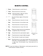 Предварительный просмотр 7 страницы Gree KY-26 User Manual