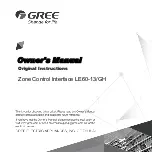 Gree LE60-13/GH Owner'S Manual preview