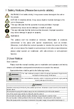 Preview for 7 page of Gree ME20-24/D1(T) Owner'S Manual