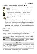 Preview for 4 page of Gree ME30-24/D1 Owner'S Manual