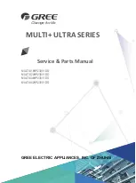 Предварительный просмотр 1 страницы Gree Multi+ Ultra MULTIU18HP230V1DO Service & Parts Manual