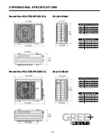 Предварительный просмотр 14 страницы Gree MULTI18HP230V1AO Technical Product Manual