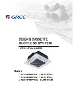 Предварительный просмотр 1 страницы Gree MULTI21 CAS12HP230V1AC Installation Manual