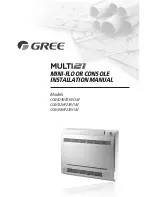 Предварительный просмотр 1 страницы Gree Multi21 CONS12HP230V1AF Installation Manual