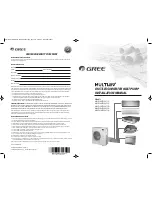 Gree MULTI30HP230V1CO Installation Manual предпросмотр