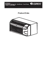 Preview for 1 page of Gree PTAC-GAA07AB-D Product Data