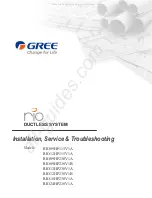 Предварительный просмотр 1 страницы Gree RIO09HP115V1A Installation, Service & Troubleshooting