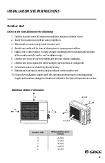 Предварительный просмотр 10 страницы Gree SAP09HP230V1AH Installation Manual