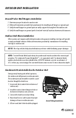 Предварительный просмотр 14 страницы Gree SAP09HP230V1AH Installation Manual