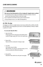 Предварительный просмотр 30 страницы Gree SAP09HP230V1AH Installation Manual