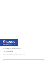 Предварительный просмотр 22 страницы Gree SAP09HP230V1AH Owner'S Manual