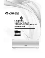 Gree Sapphire SAP09HP230V1A Owner'S Manual предпросмотр