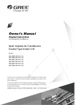 Gree ULTRA heating GMVND07PLS/A-T Owner'S Manual предпросмотр