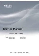 Предварительный просмотр 1 страницы Gree Vireo B 12 MBH Service Manual