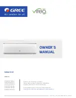 Preview for 1 page of Gree Vireo GEN3 3VIR09HP115V1AH Owner'S Manual