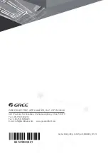 Preview for 43 page of Gree VIRU30HP230V1A Installation & Owner'S Manual