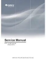 Preview for 1 page of Gree YX1F Service Manual