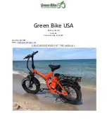 Green Bike USA GB500 Manual предпросмотр