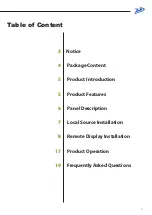 Preview for 3 page of Green-Box Technology EP-HC0408 User Manual