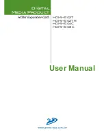 Preview for 1 page of Green-Box Technology HDMI-E102T User Manual