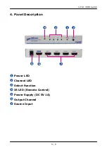 Preview for 5 page of Green-Box Technology SW-H00401-0B User Manual