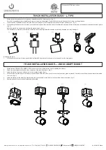 Предварительный просмотр 3 страницы Green Creative ATOM Track Installation Manual