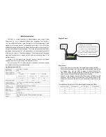 Предварительный просмотр 2 страницы Green Digital Power-tech G10-XXN User Manual