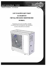 Green Energy ANTEK AIR MAGNA 100 Installation And Maintenance Manual предпросмотр