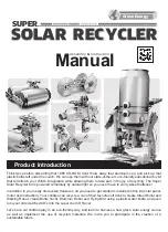 Green Energy Super Solar Recycler Kit Assembly & Instruction Manual предпросмотр