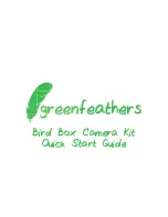 Green Feathers Bird Box Quick Start Manual предпросмотр