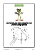 Preview for 1 page of Green Frog Designs Chicken Lodge How To Assemble