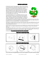 Предварительный просмотр 2 страницы Green Frog Designs Hedgehog House Assembly, Use And Care Manual