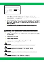 Preview for 20 page of Green Gear GE-2000 Operating And Maintenance Original Instructions