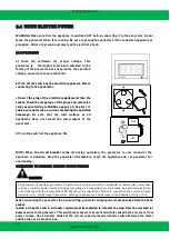 Preview for 26 page of Green Gear GE-2000 Operating And Maintenance Original Instructions