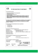 Preview for 42 page of Green Gear GE-2000 Operating And Maintenance Original Instructions