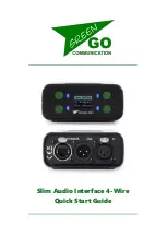 Green-Go GGO-SI4WR Quick Start Manual preview