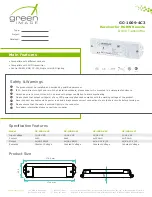 Green image GC-1009-4C3 Manual preview