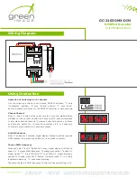 Предварительный просмотр 2 страницы Green image GC-2103DMX-DIN Manual