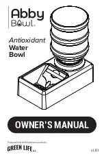 Green Life Abby Bowl Owner'S Manual preview