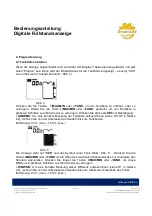 Preview for 11 page of Green Life G0002208 Operating Manual