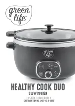 Предварительный просмотр 1 страницы Green Life HEALTHY COOK DUO Instruction Booklet