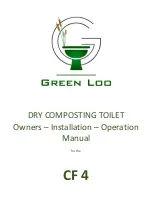 Preview for 1 page of GREEN LOO CF 4 Manual