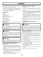 Preview for 9 page of Green Machine GM09000 Operator'S Manual