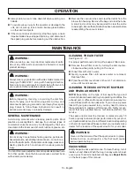 Preview for 12 page of Green Machine GM09000 Operator'S Manual