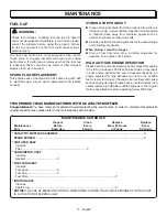 Preview for 13 page of Green Machine GM09000 Operator'S Manual